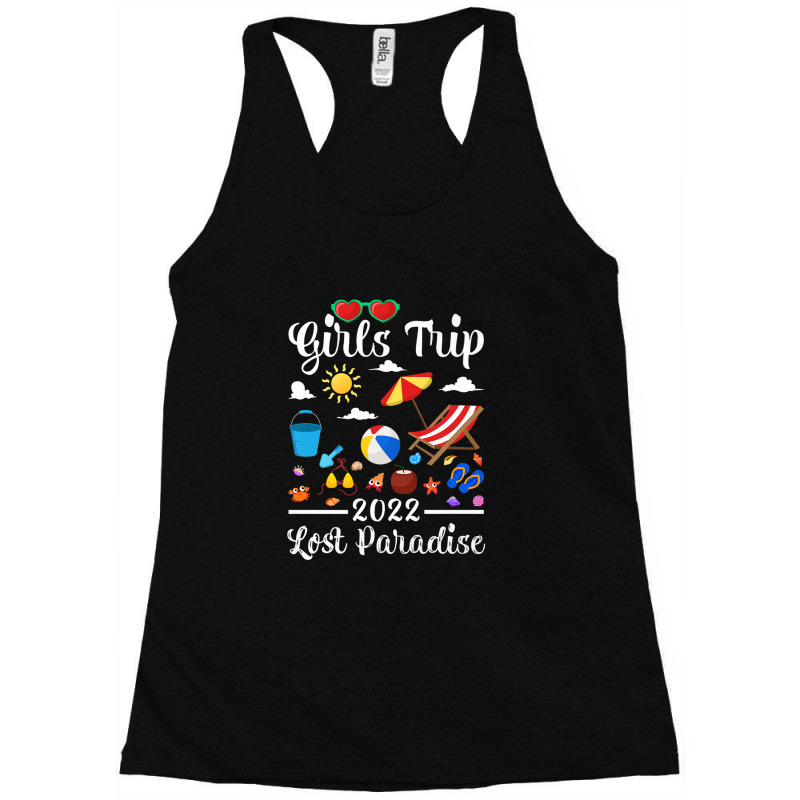 Girls Trip 2022 Summer Vacation Lost Paradise Beach Premium Racerback Tank by LemonJack | Artistshot