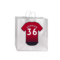 Matteo Darmian Jersey Classic Jumbo Paper Bag - 18 X 7 X 18 3/4 | Artistshot