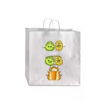 Beer Fusion Barley Malt And Hops Funny Beer Drinking Jumbo Paper Bag - 18 X 7 X 18 3/4 | Artistshot