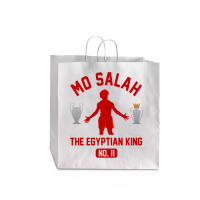 Mo Salah Essential Jumbo Paper Bag - 18 X 7 X 18 3/4 | Artistshot