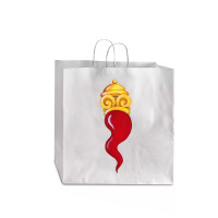 Corno Ionian Horn Red Chilli Neapolitan Good Luck Charm Gift T Shirt Jumbo Paper Bag - 18 X 7 X 18 3/4 | Artistshot