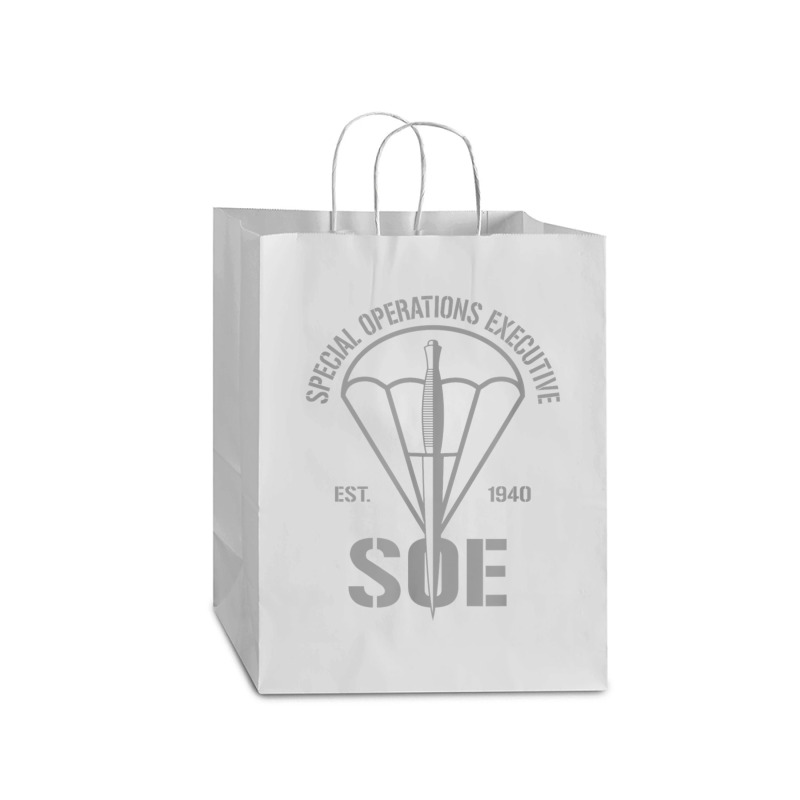 British Ww2 Special Operations Executive (soe) T Shirt Mart Paper Bag -13 X 7 X 17 | Artistshot