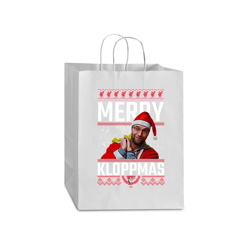 Merry Kloppmas Jurgen Klopp Lfc Christmas Design Classic Mart Paper Bag -13 X 7 X 17 | Artistshot