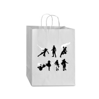 Xenoblade Party Silhouette (ver. 2) Mart Paper Bag -13 X 7 X 17 | Artistshot