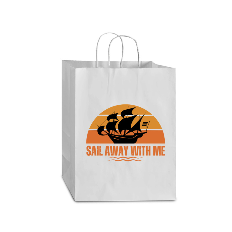 Sail Away With Me Mart Paper Bag -13 X 7 X 17 | Artistshot