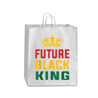 Future Black King History Maker Juneteenth Hbcu Afro Boy T Shirt Queen Paper Bag - 16 X 6 X 19 1/4 | Artistshot