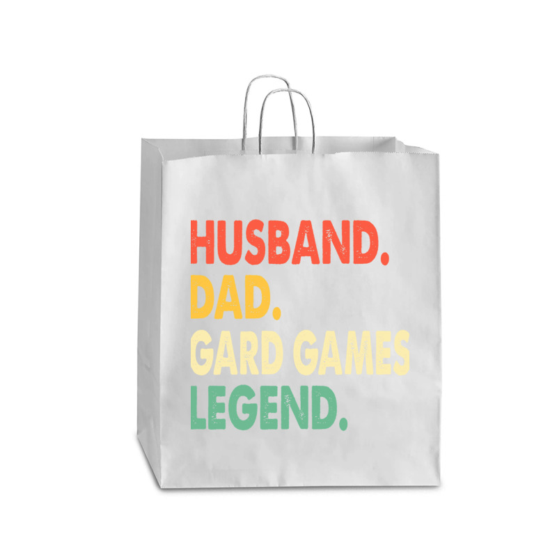 Husband Dad Gard Games Legend Queen Paper Bag - 16 X 6 X 19 1/4 | Artistshot