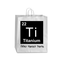 Titanium After Market Parts Sweatshirt Queen Paper Bag - 16 X 6 X 19 1/4 | Artistshot