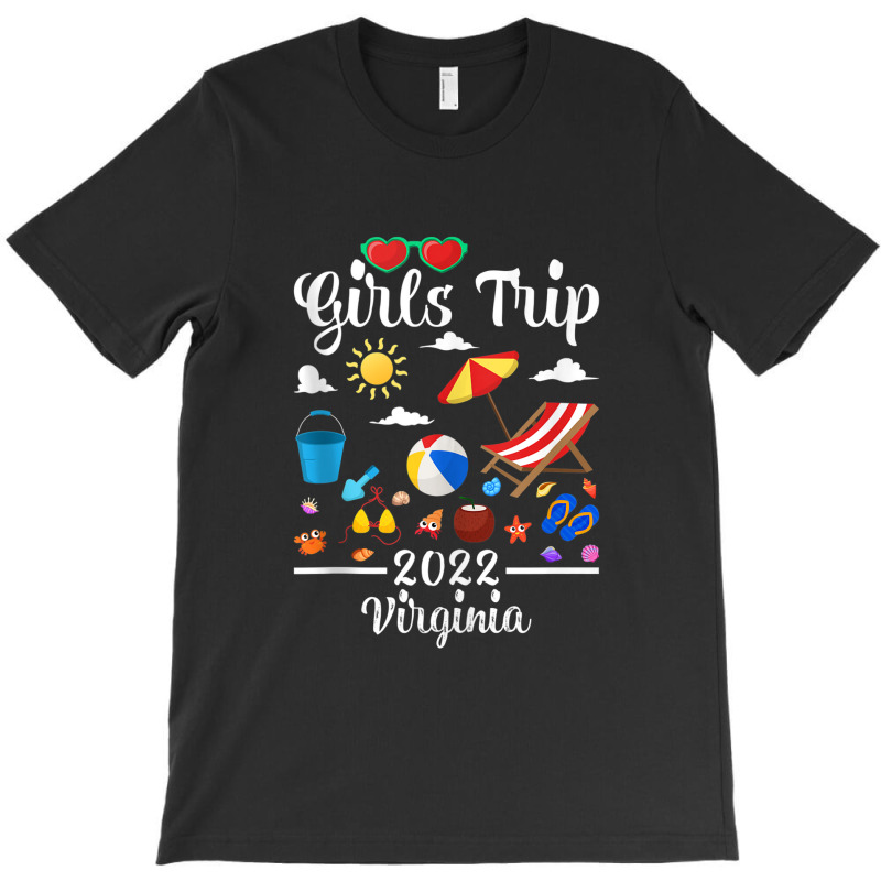 Girls Trip 2022 Summer Vacation Virginia Beach Tank Top T-shirt | Artistshot