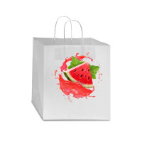 Watermelon  Shirt Watermelon Fruits Who Loves Juicy Watermelons   2150 Star Paper Bag - 13 X 7 X 13 | Artistshot