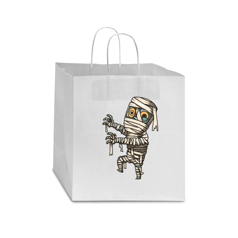 So Scary Mummy Design Star Paper Bag - 13 X 7 X 13 | Artistshot