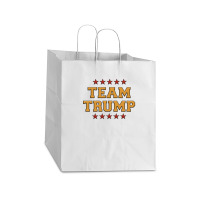 Team Trump Take Out Paper Bag - 14 X 10 X 15 1/2 | Artistshot