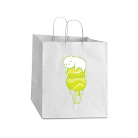 Tennis Ice Cream! Take Out Paper Bag - 14 X 10 X 15 1/2 | Artistshot