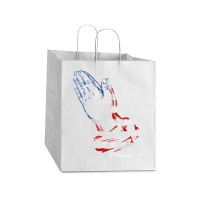 Christians Pray For America 2 Chronicles 714 Praying Hands Take Out Paper Bag - 14 X 10 X 15 1/2 | Artistshot