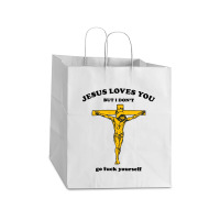 Trust Faith To Jesus Take Out Paper Bag - 14 X 10 X 15 1/2 | Artistshot