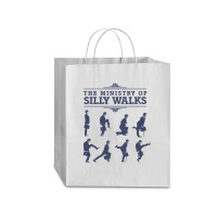 The Ministry Of Silly Walks Traveler Paper Bag -13 X 6 X 15 3/4 | Artistshot