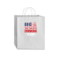 Bachelor Party Usa Drinking Team Beer Party Wear Gift Traveler Paper Bag -13 X 6 X 15 3/4 | Artistshot