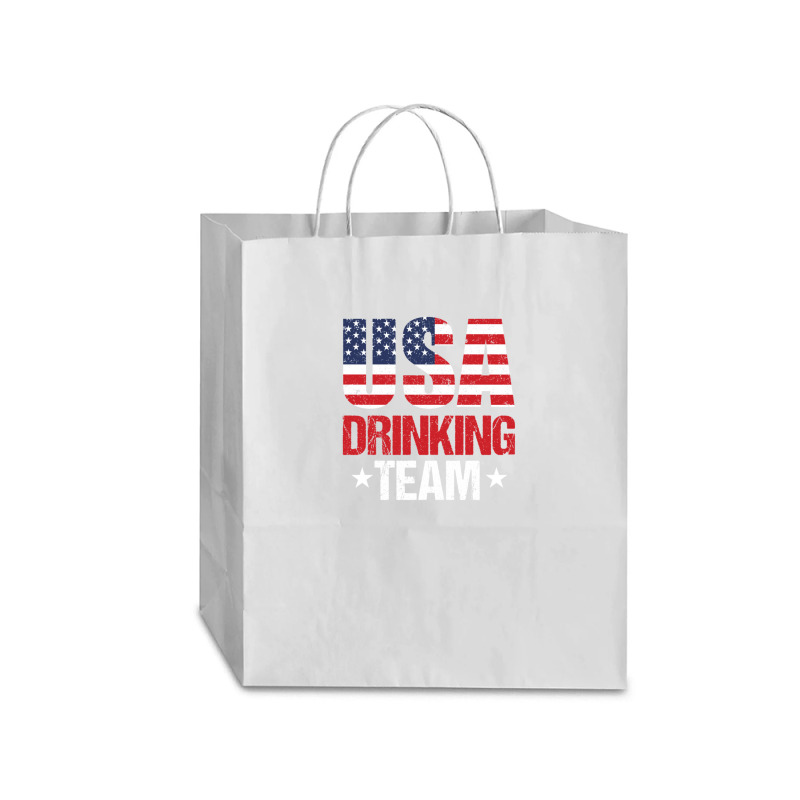 Bachelor Party Usa Drinking Team Beer Party Wear Gift Traveler Paper Bag -13 X 6 X 15 3/4 | Artistshot