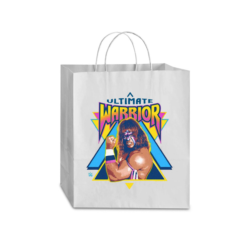 Flexing Ultimate Warrior Traveler Paper Bag -13 X 6 X 15 3/4 | Artistshot