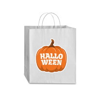 Famous Halloween Pumpkin Design Traveler Paper Bag -13 X 6 X 15 3/4 | Artistshot