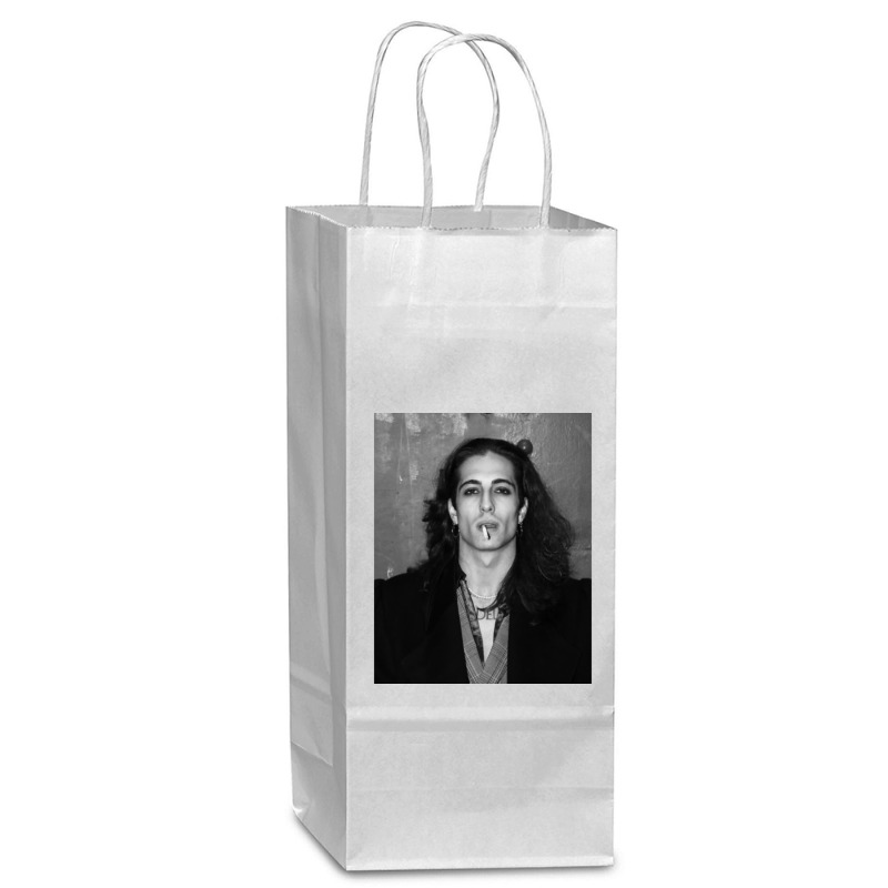 Maneskin Damiano David  Shulkerboi Wine Paper Bag - 5 1/2 X 3 1/4 X 13 | Artistshot