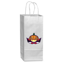 So Cool Dracula Pumpkin Design Wine Paper Bag - 5 1/2 X 3 1/4 X 13 | Artistshot