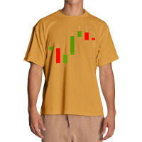 Stock Candlesticks Funny Stock Market Day Trader T Shirt Urban Heavy T-shirt | Artistshot