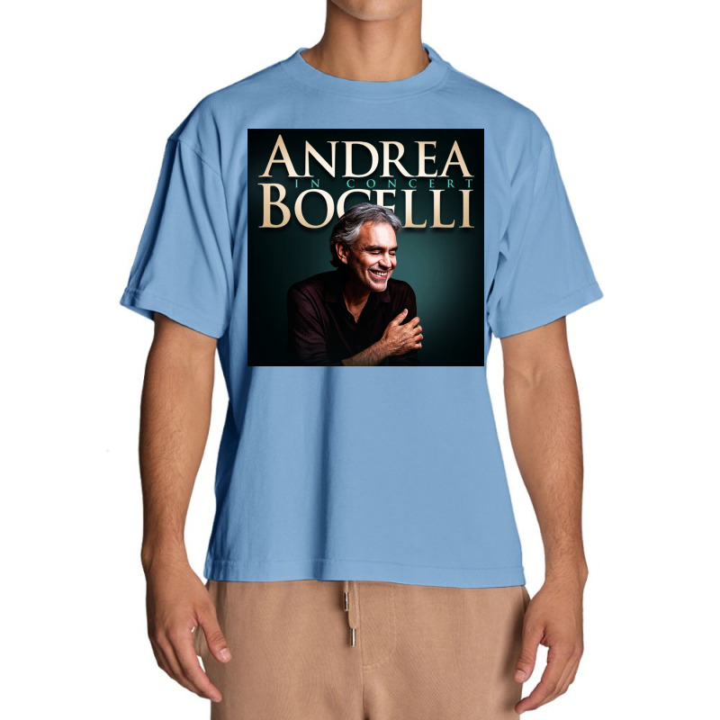 Andrea Bocelli -  Italian Operatic Tenor And Multi-instrumentalist Urban Heavy T-shirt by whisker | Artistshot