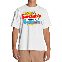 Kids Every Superhero Needs A Sidekick Brother Sister T Shirt Urban Heavy T-shirt | Artistshot