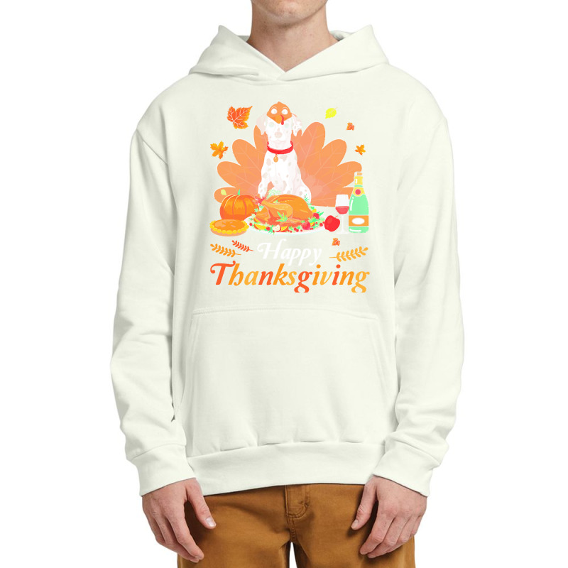 Dalmatian Happy Thanksgiving Christmas T  Shirt Dalmatian Turkey Costu Urban Pullover Hoodie | Artistshot