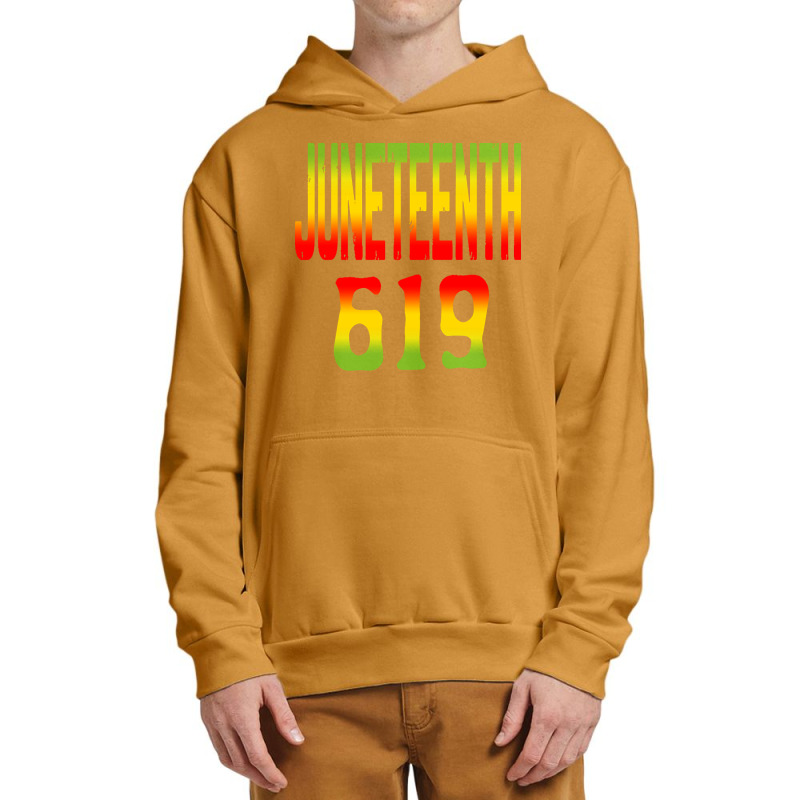 Juneteenth T  Shirtjuneteenth 619 T  Shirt Urban Pullover Hoodie | Artistshot