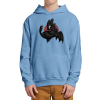 Chibi Black Toothless Urban Pullover Hoodie | Artistshot