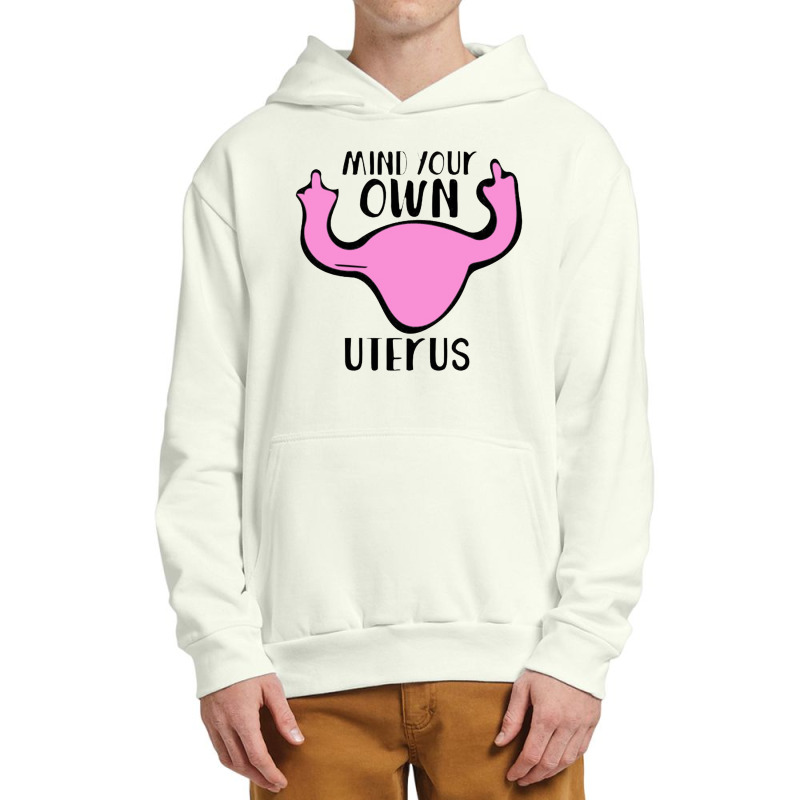 Uterus Middle Finger Urban Pullover Hoodie | Artistshot