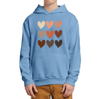 Diversity Hearts, Skin Tone Hearts Urban Pullover Hoodie | Artistshot