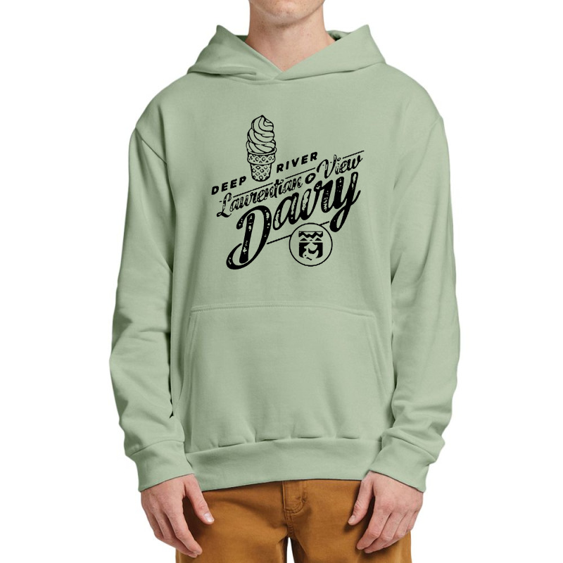 Laurentian View Dairy Baseball Urban Pullover Hoodie | Artistshot