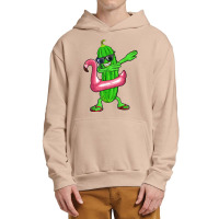 Dabbing Cucumber Pickle Flamingo Float Summer Tropical Fruit T Shirt Urban Pullover Hoodie | Artistshot