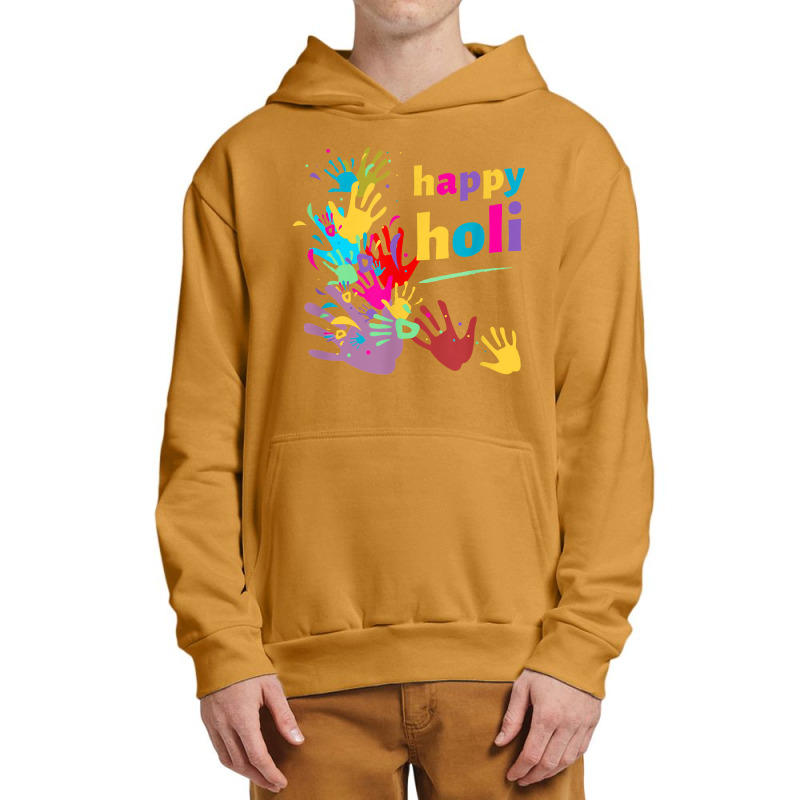 Vibrant Happy Holi Urban Pullover Hoodie | Artistshot