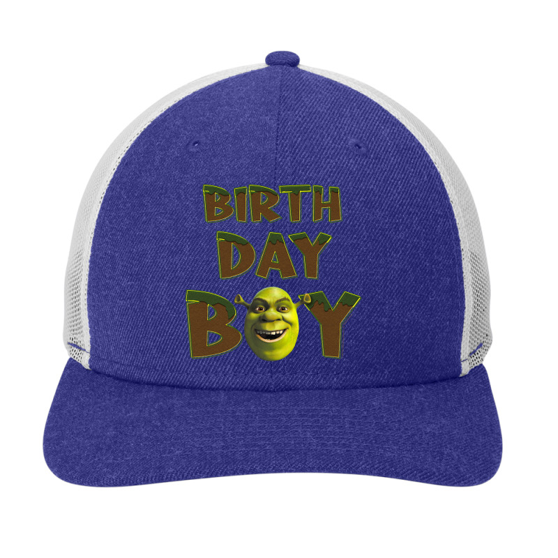 Shrek Birthday Boy Big Face Snapback Trucker Cap | Artistshot