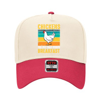 Chicken Cock Funny Chicken Chickens The Pet That Poops Breakfast 336 H Adjustable Baseball Cap | Artistshot