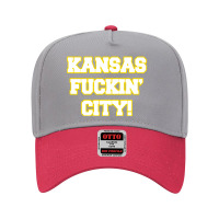 Kansas Fvckin City Adjustable Baseball Cap | Artistshot