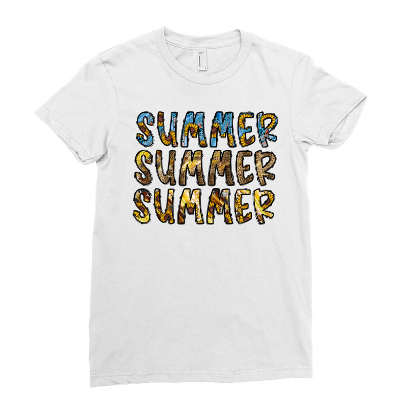 Summer Summer Ladies Fitted T-shirt | Artistshot