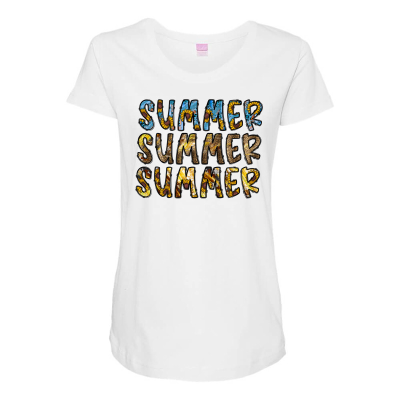 Summer Summer Maternity Scoop Neck T-shirt | Artistshot