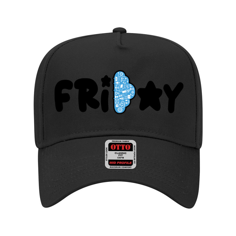 Friday Text Adjustable Baseball Cap | Artistshot