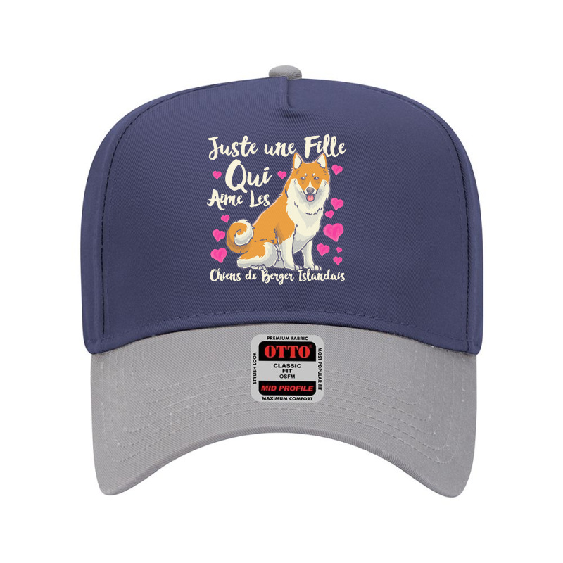 Dog Lover T  Shirt Icelandic Sheepdog Dog Gift Idea Adjustable Baseball Cap by theodora67935 | Artistshot