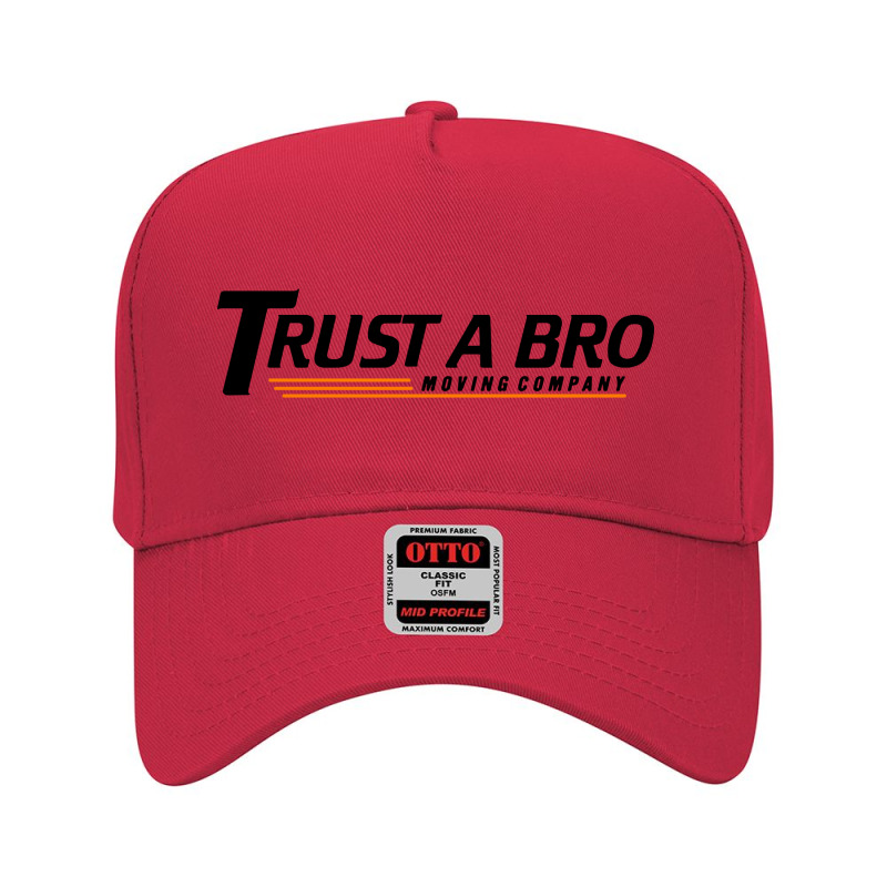 Trust A Bro Tracksuit Mafia Adjustable Baseball Cap | Artistshot