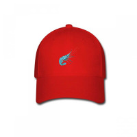 Aqua Colored Prawn Baseball Cap | Artistshot