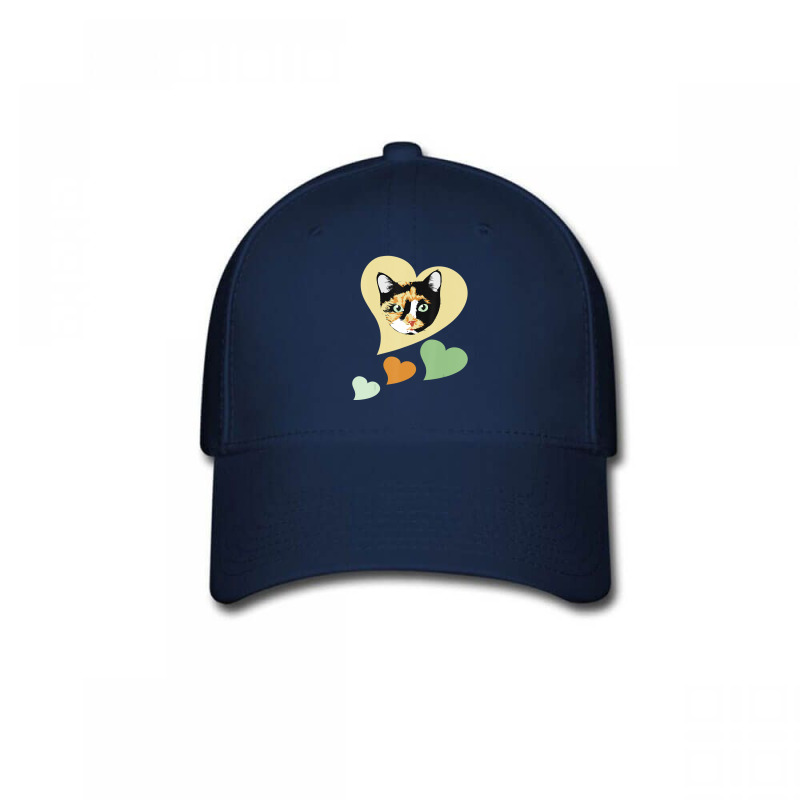 Calico Ca I Love My Calico Cats For Cat Lover Baseball Cap | Artistshot