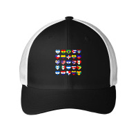 All Latin American Flags Countries Hispanic Latino Pride T Shirt Mesh Cap | Artistshot