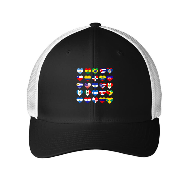 All Latin American Flags Countries Hispanic Latino Pride T Shirt Mesh cap by voigterannen | Artistshot