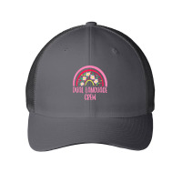 Dual Language Crew Rainbow Bilingual Teacher Dual Language T Shirt Mesh Cap | Artistshot